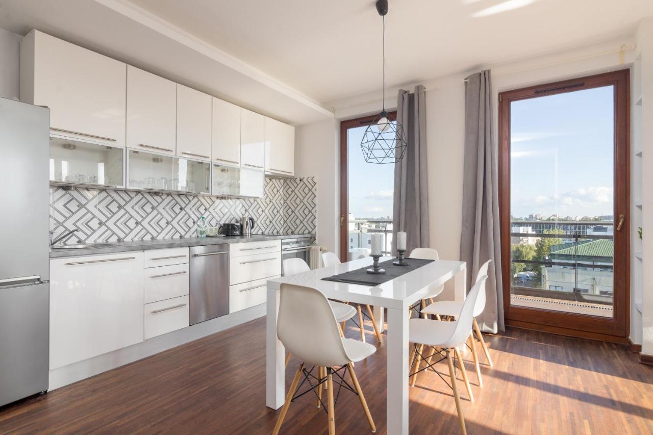 Mokotów Premium Apartment with Terrace Varsóvia Exterior foto